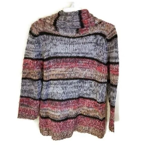 John Paul Richard Petite Long Sleeve Fall Sweater Size Medium Petite - Picture 3 of 6